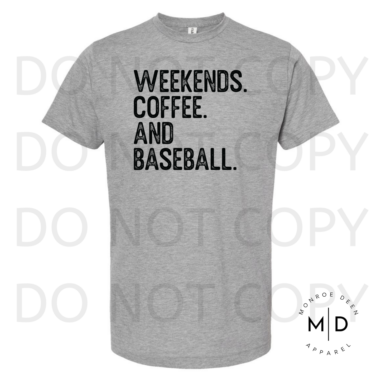 Weekends. Baseball & Coffee