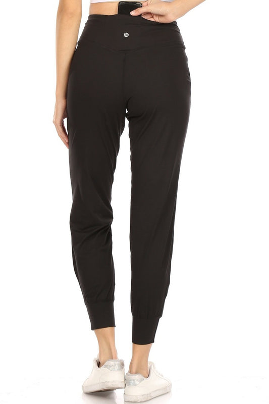 Black Slim Fit Active Jogger