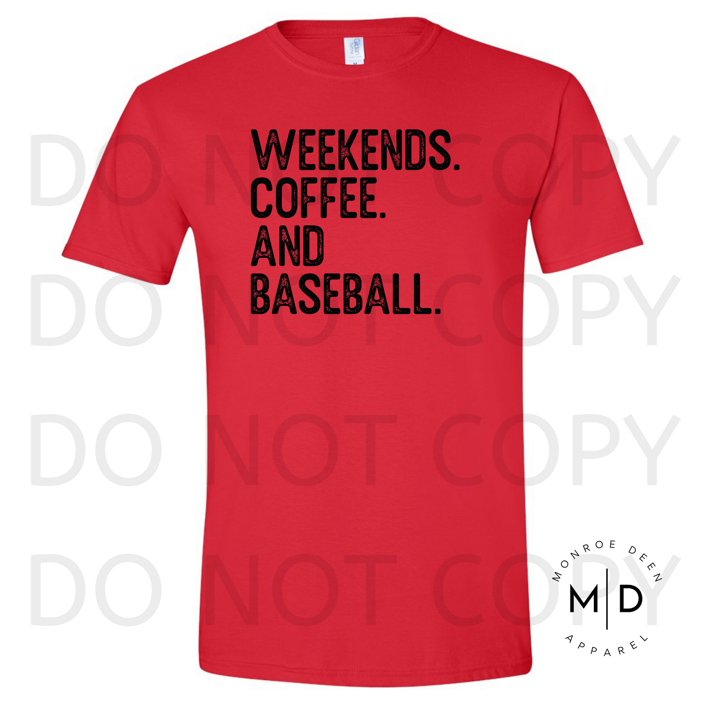 Weekends. Baseball & Coffee