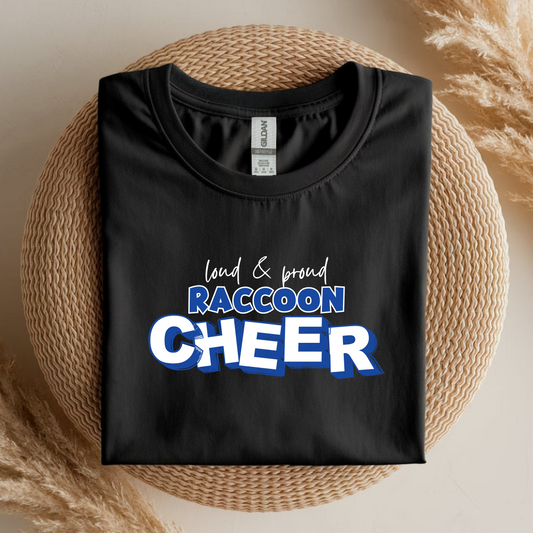 Raccoon Cheer: Loud and Proud