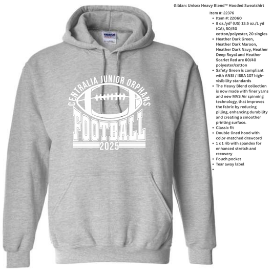 Jr Orphan Football YOUTH: Arched Logo