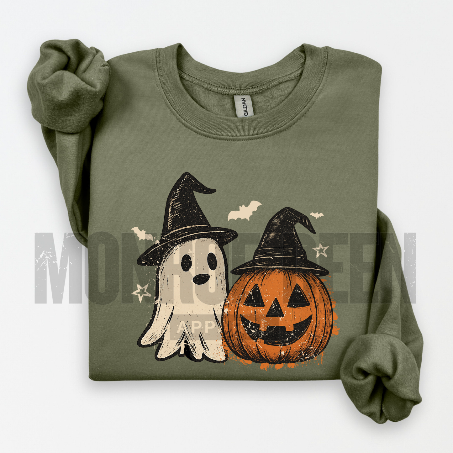 Vintage Ghost Pumpkin