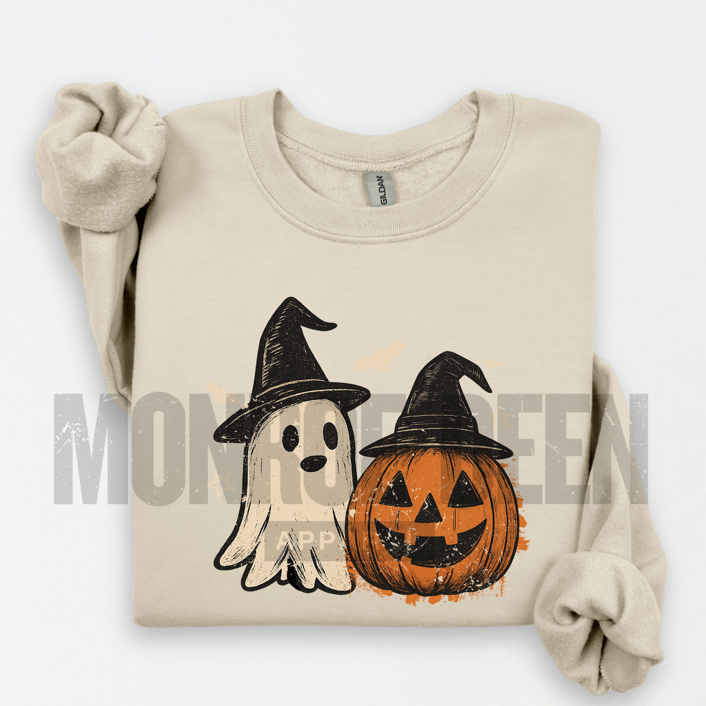 Vintage Ghost Pumpkin