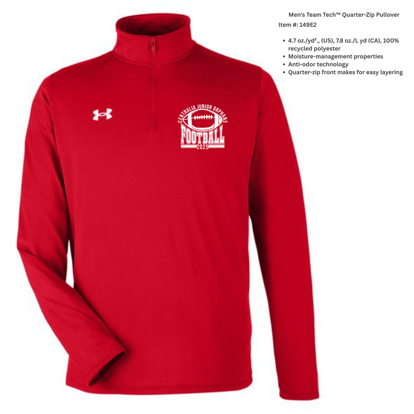 Jr Orphan Football: Arched Logo