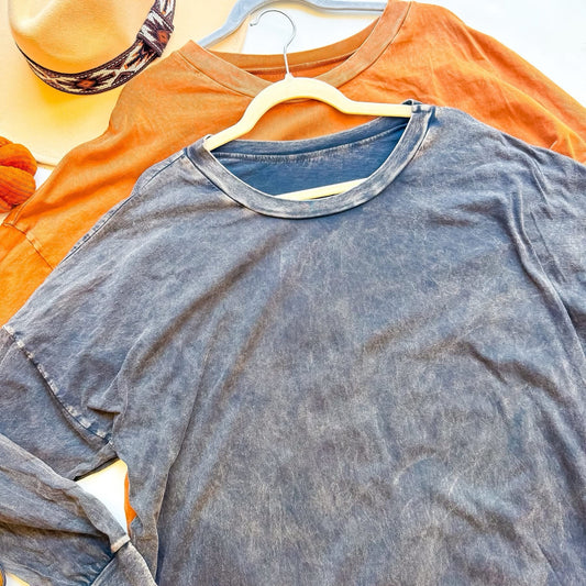 Sierra Mineral Wash Long Sleeve Tee