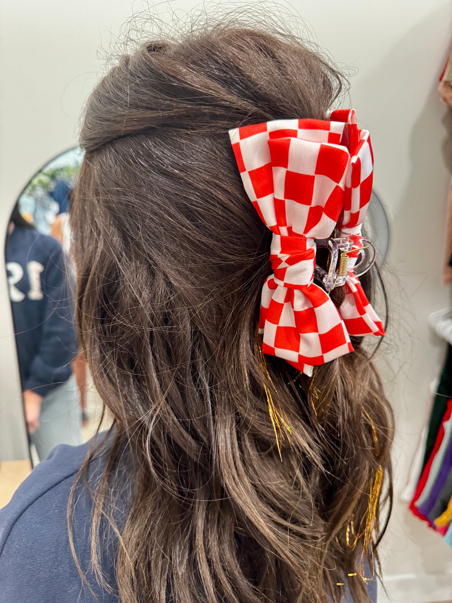 Check Bow Claw Clip