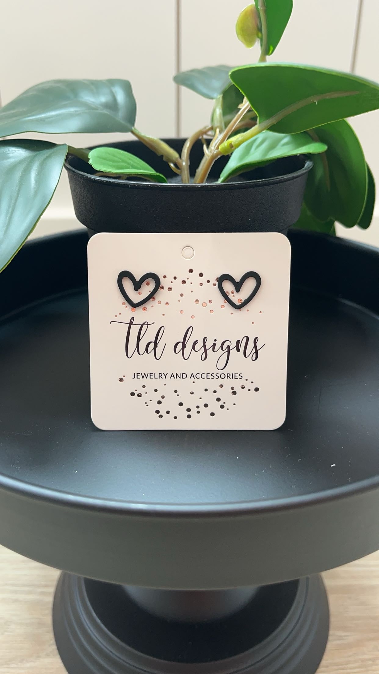 Heart Studs