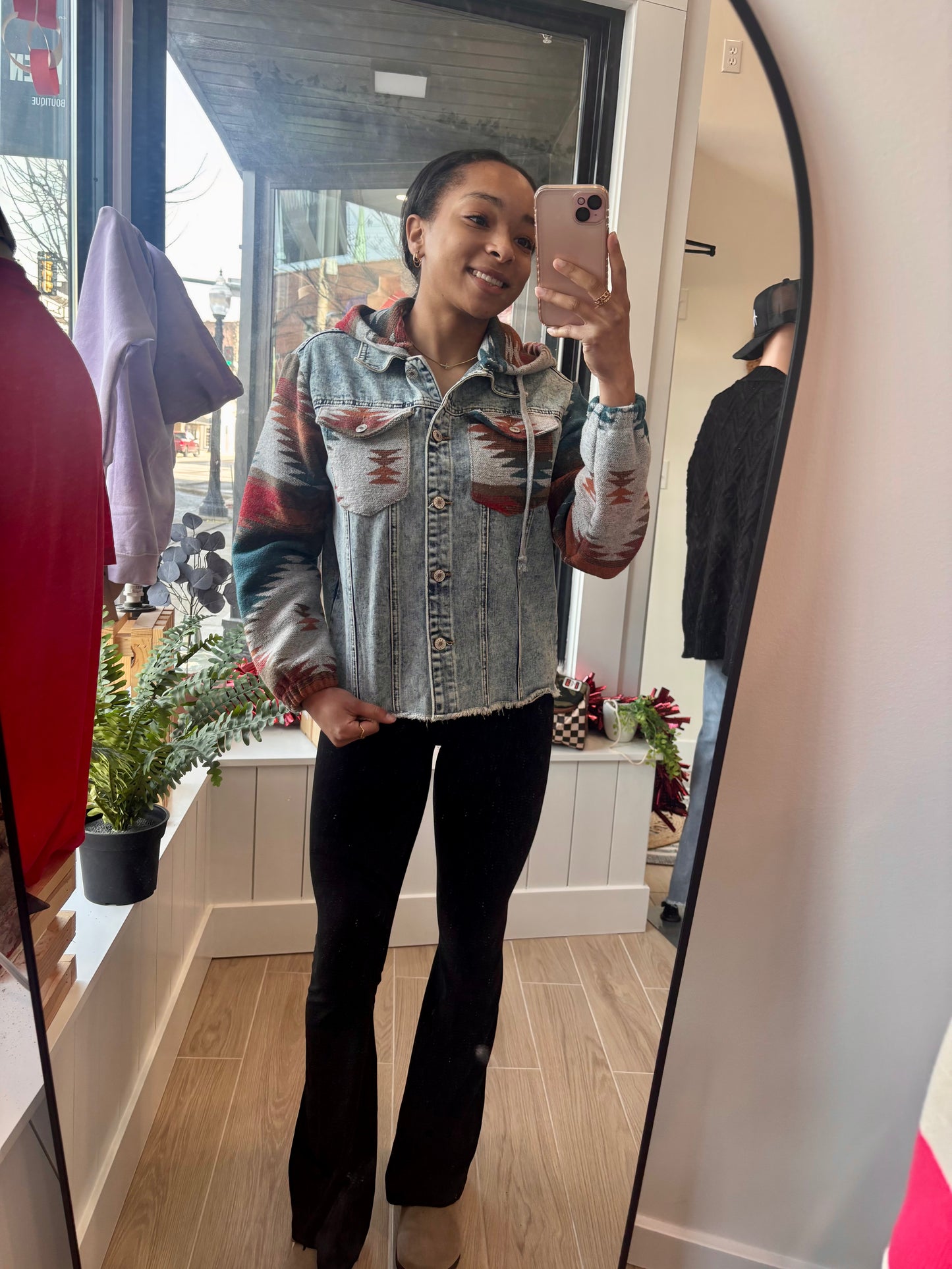 Aztec Jean Jacket