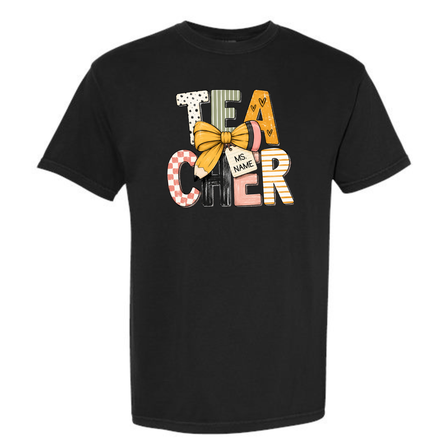 Personalized TEACHER Tee