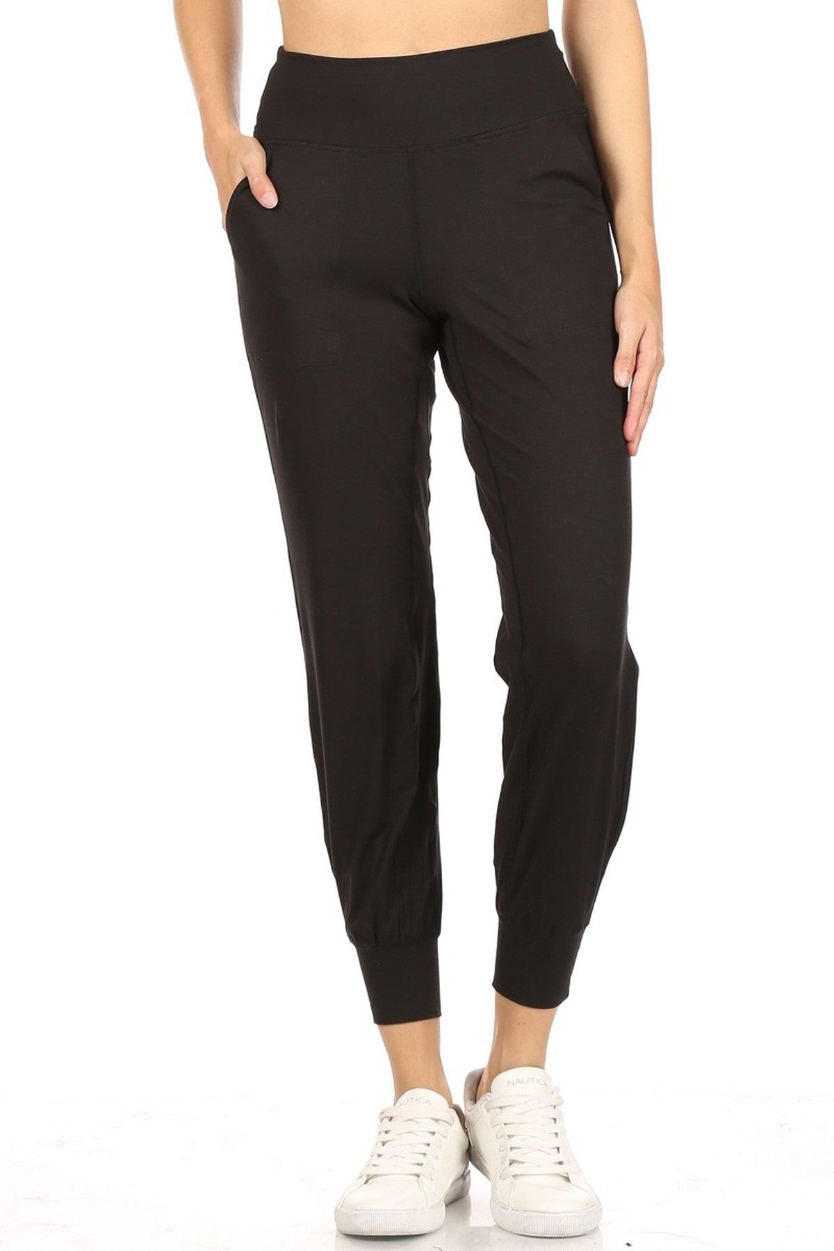 Black Slim Fit Active Jogger