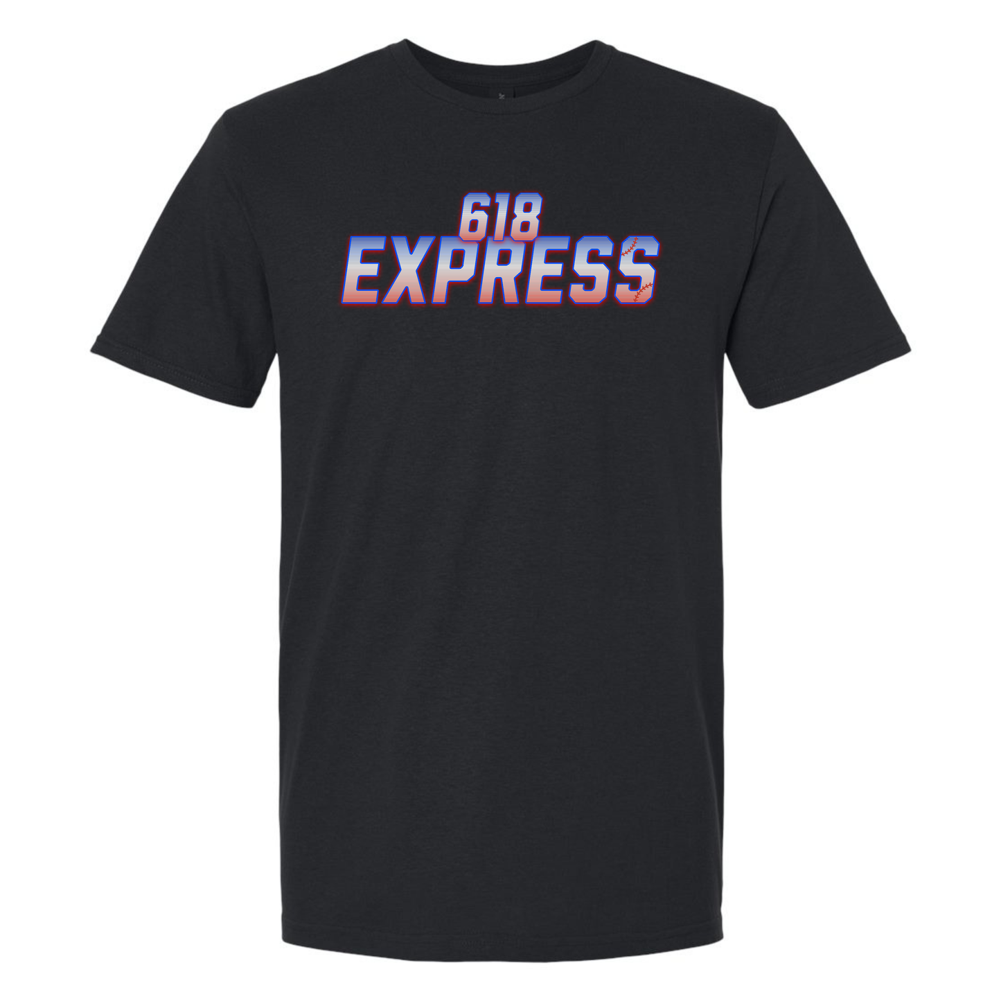 618 Express Baseball Local Team Graphic