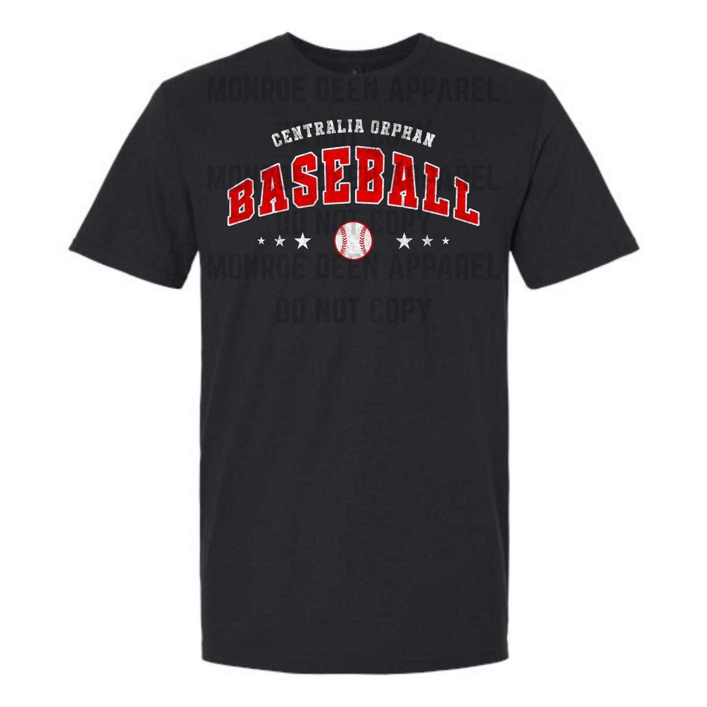 Centralia Orphan Baseball Classic Tee