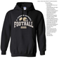 Jr Orphan Football: White & Gold Logo