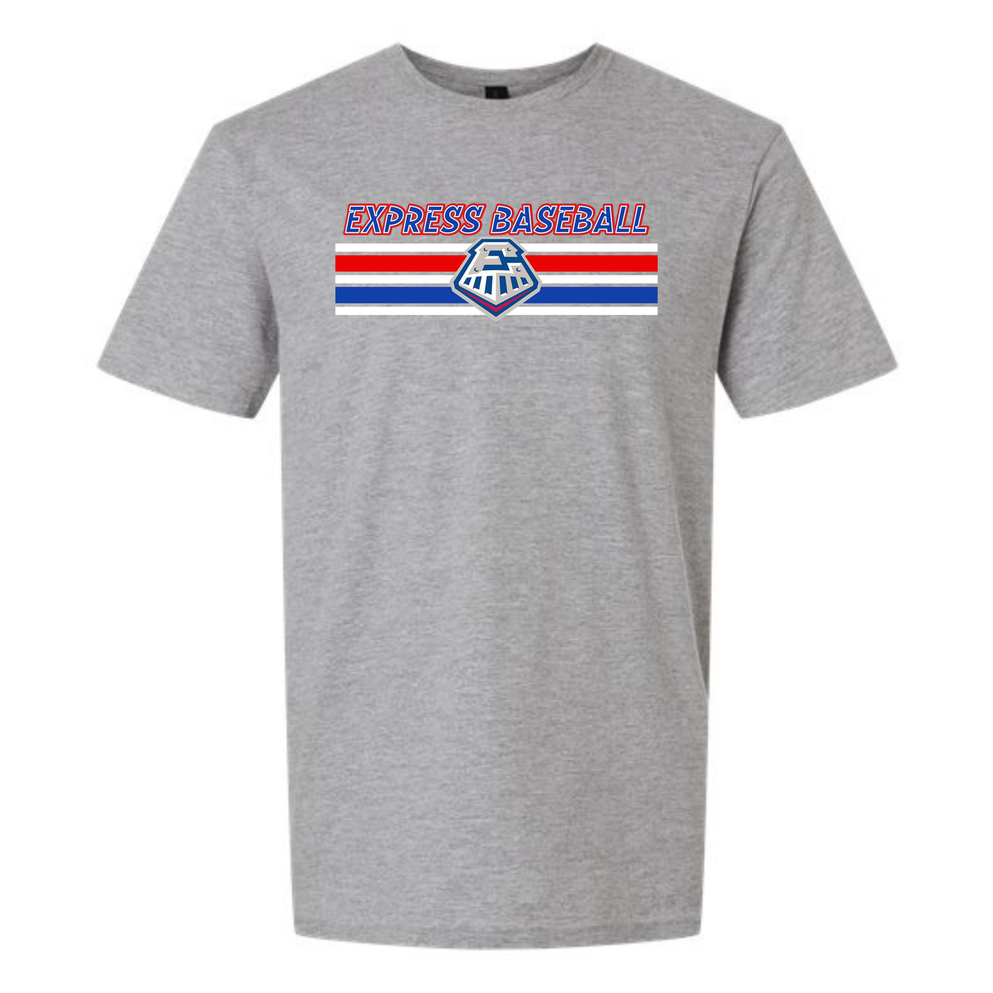 Express Baseball Stripe Retro Team Graphic