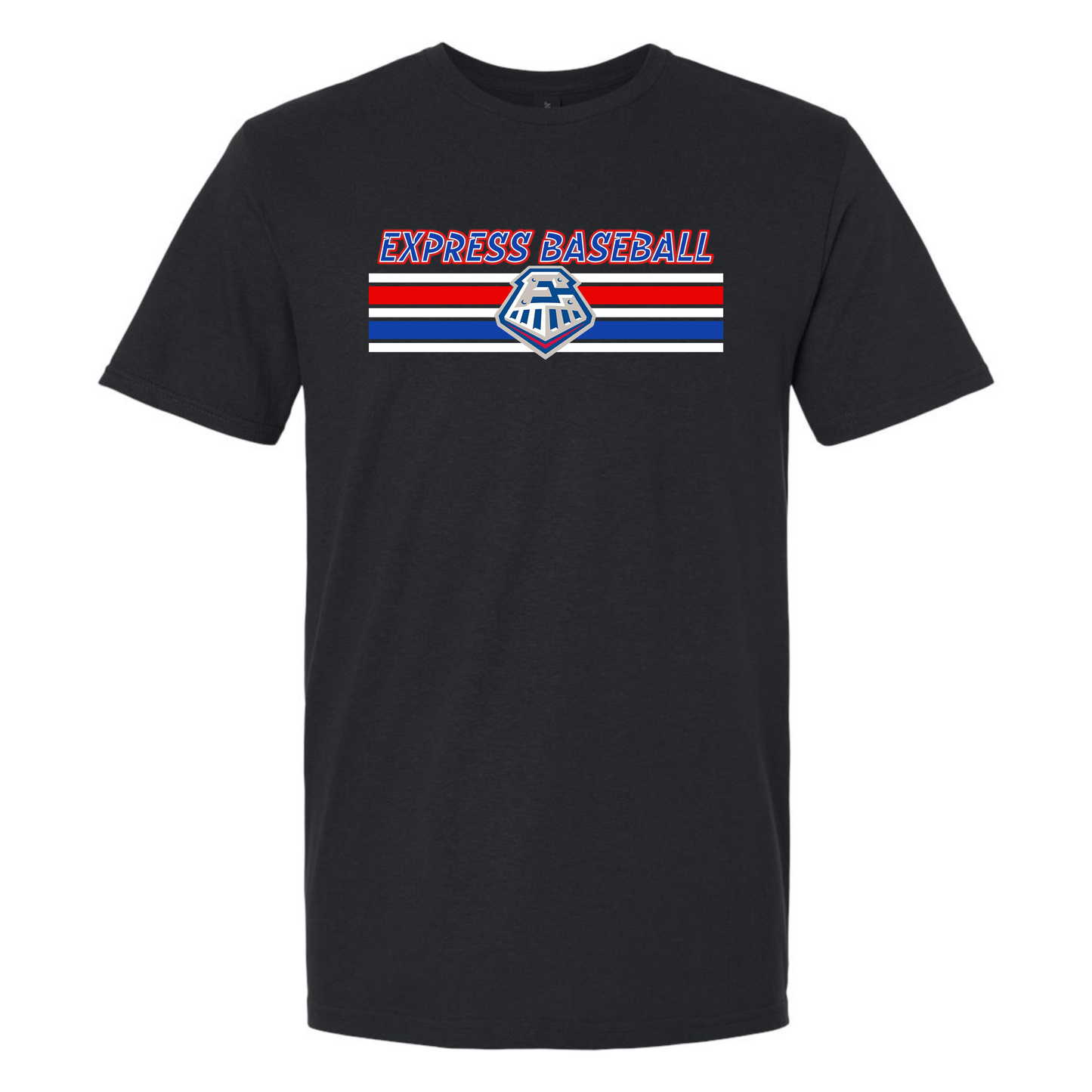 Express Baseball Stripe Retro Team Graphic