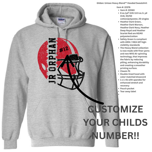 Jr Orphan Football: Helmet