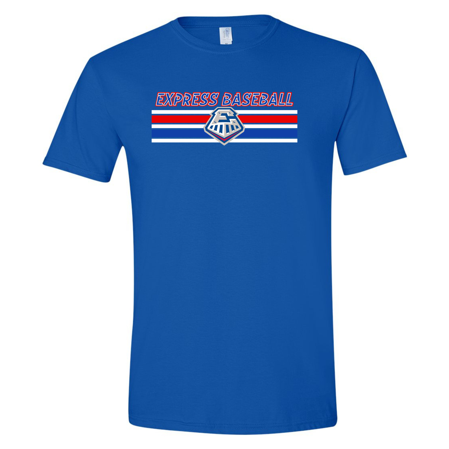 Express Baseball Stripe Retro Team Graphic