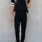 Varsity Stripe Jogger Set