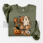 Vintage Bow Trick or Treat Ghost