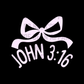 John 3:16 Bow Shirt