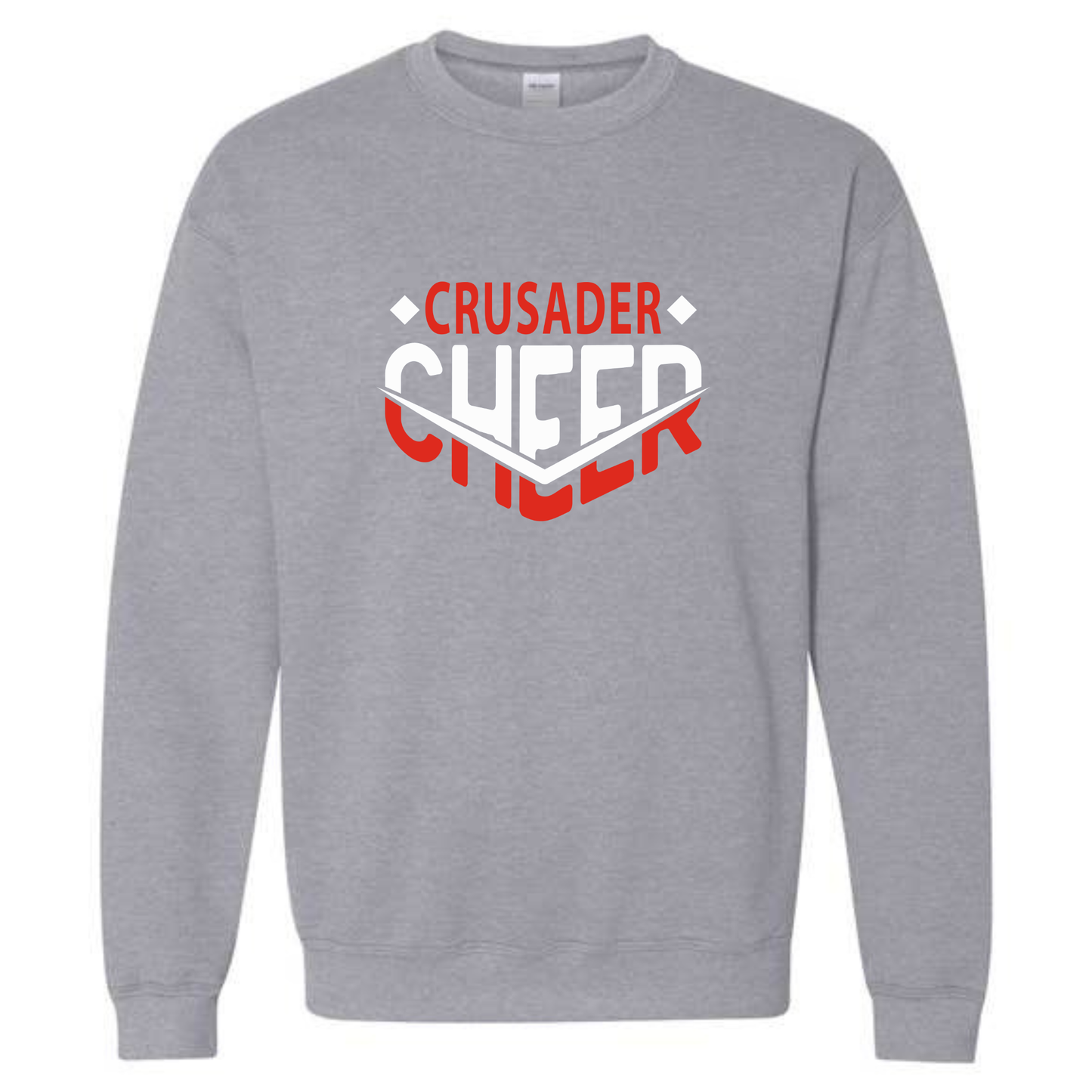 Crusader Cheer Bold "V" Shape