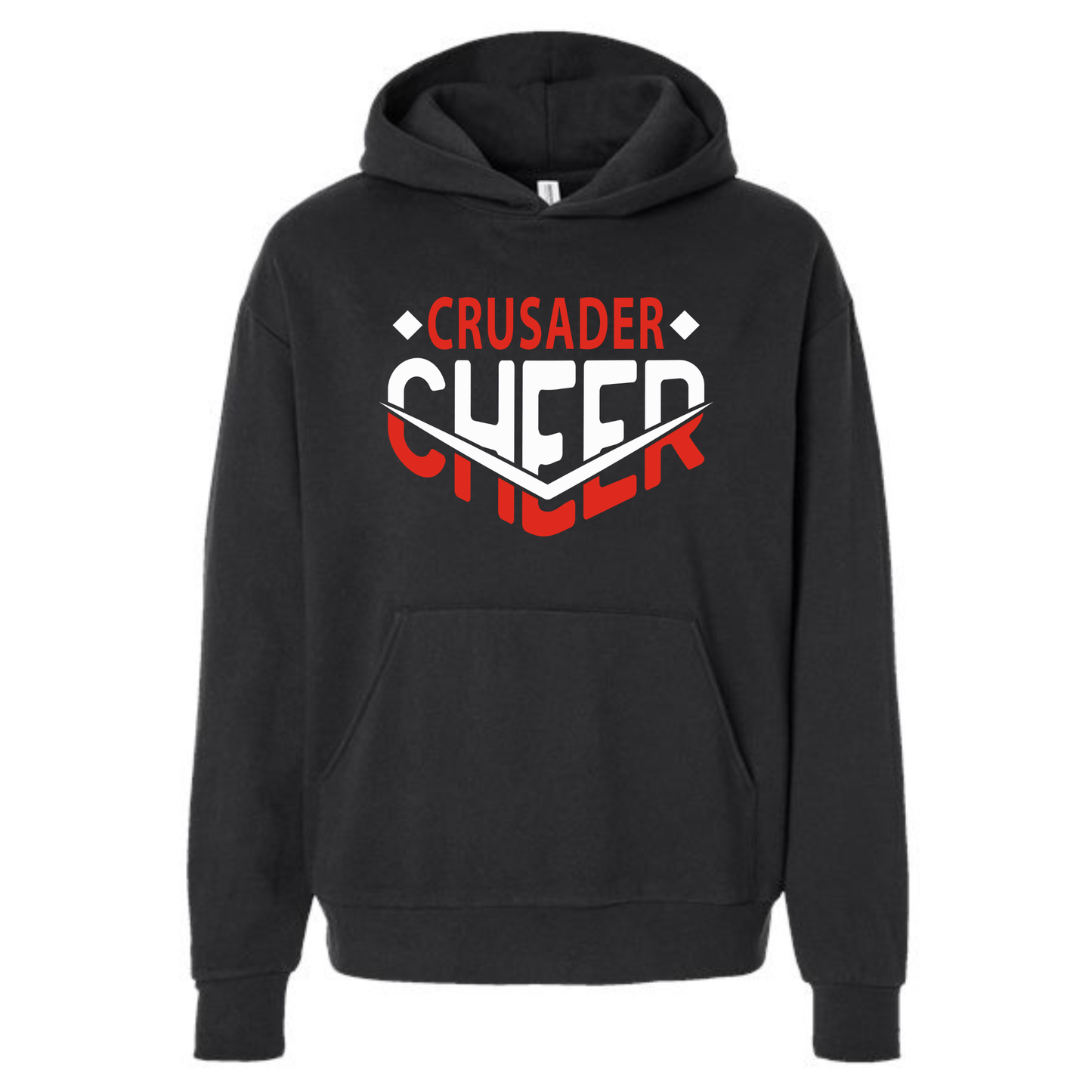 Crusader Cheer Bold "V" Shape