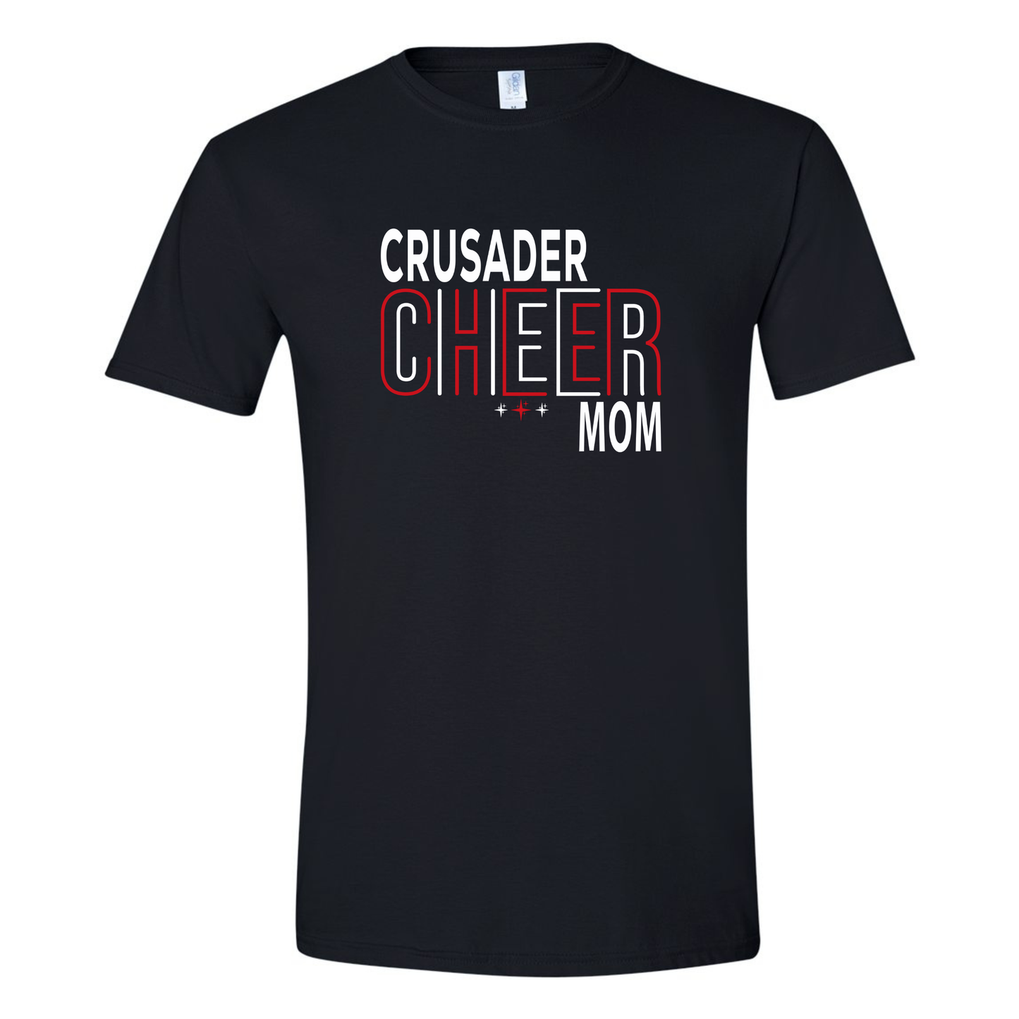 Crusader Cheer Outline Block