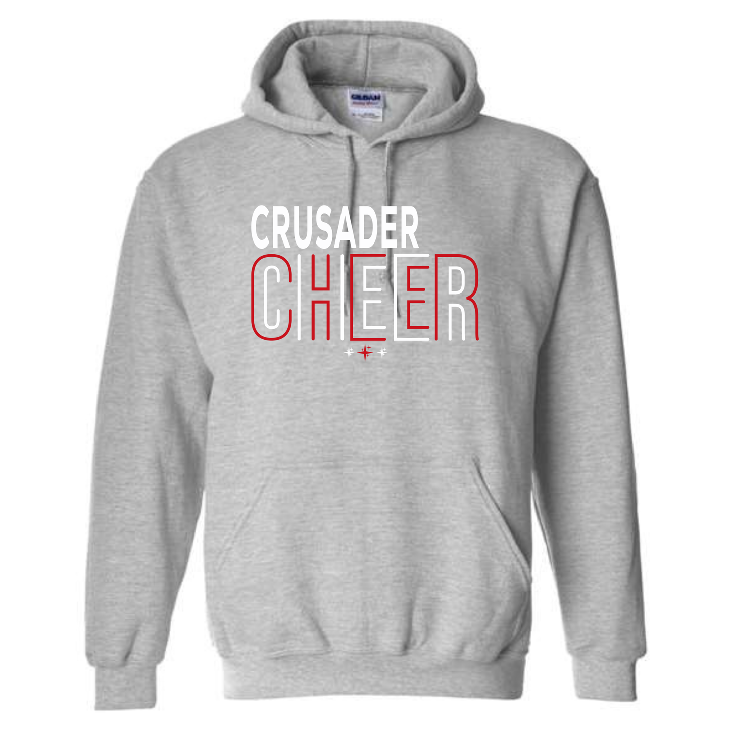 Crusader Cheer Outline Block