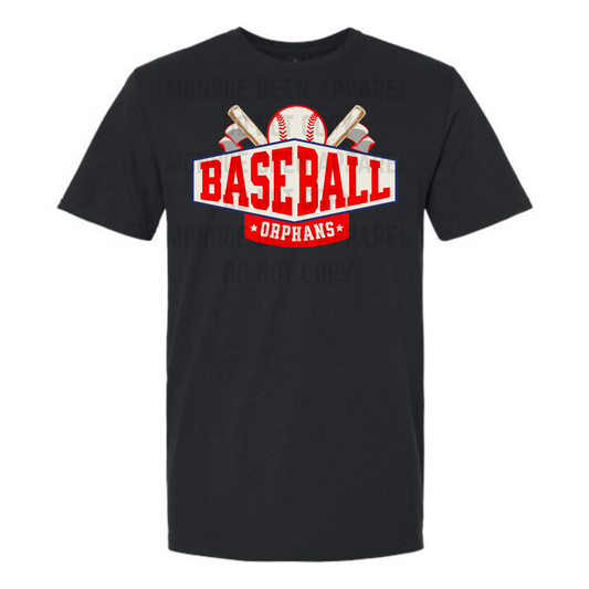 Centralia Orphans Baseball Bold Tee
