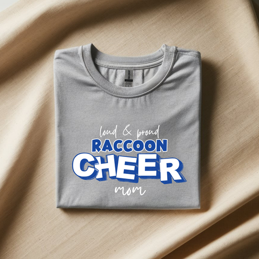 Raccoon Cheer: Loud and Proud
