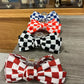 Game Day Checkered Claw Clip