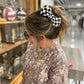 Game Day Checkered Claw Clip