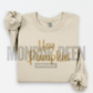 Hey Pumpkin!