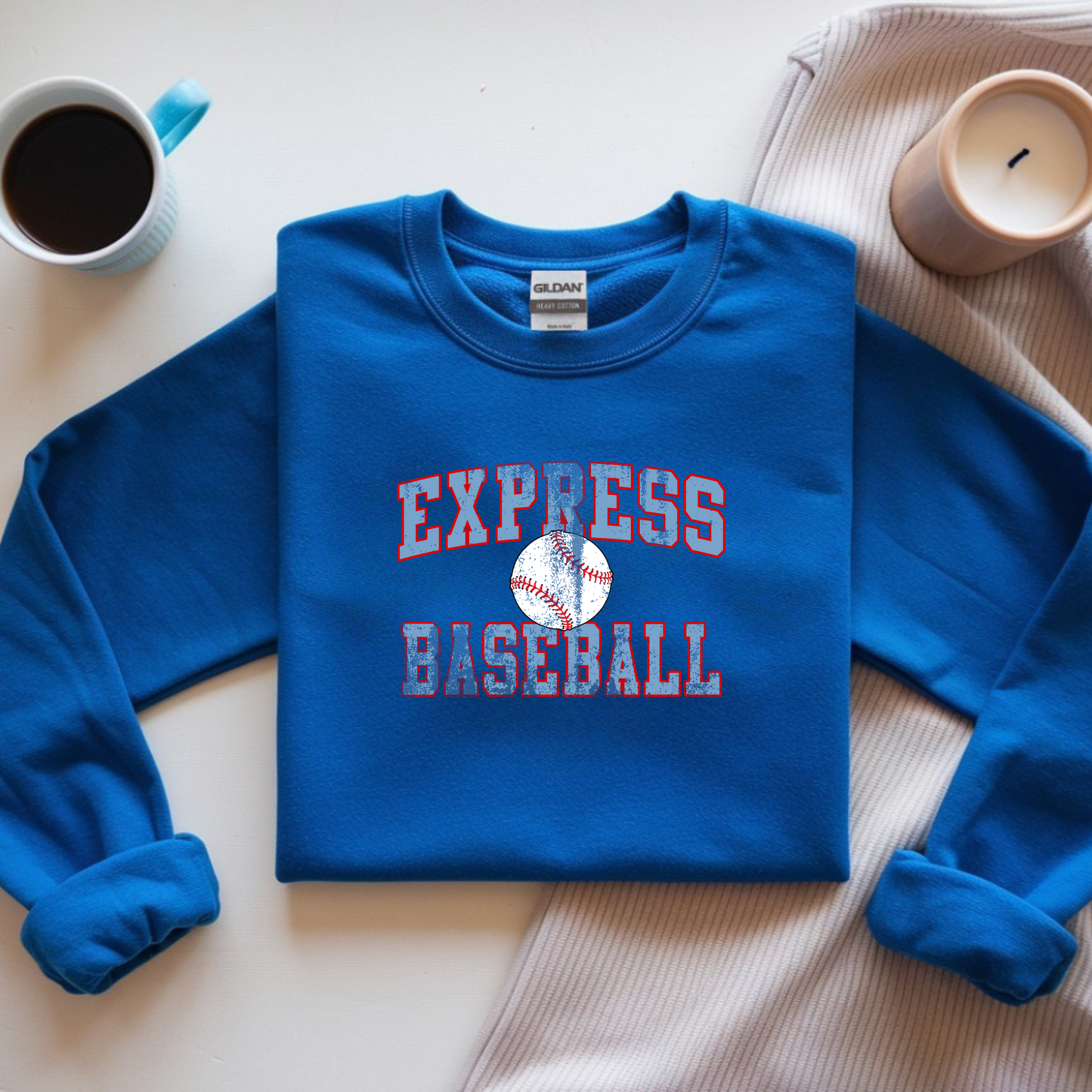 Express Baseball Vintage Graphic Tee