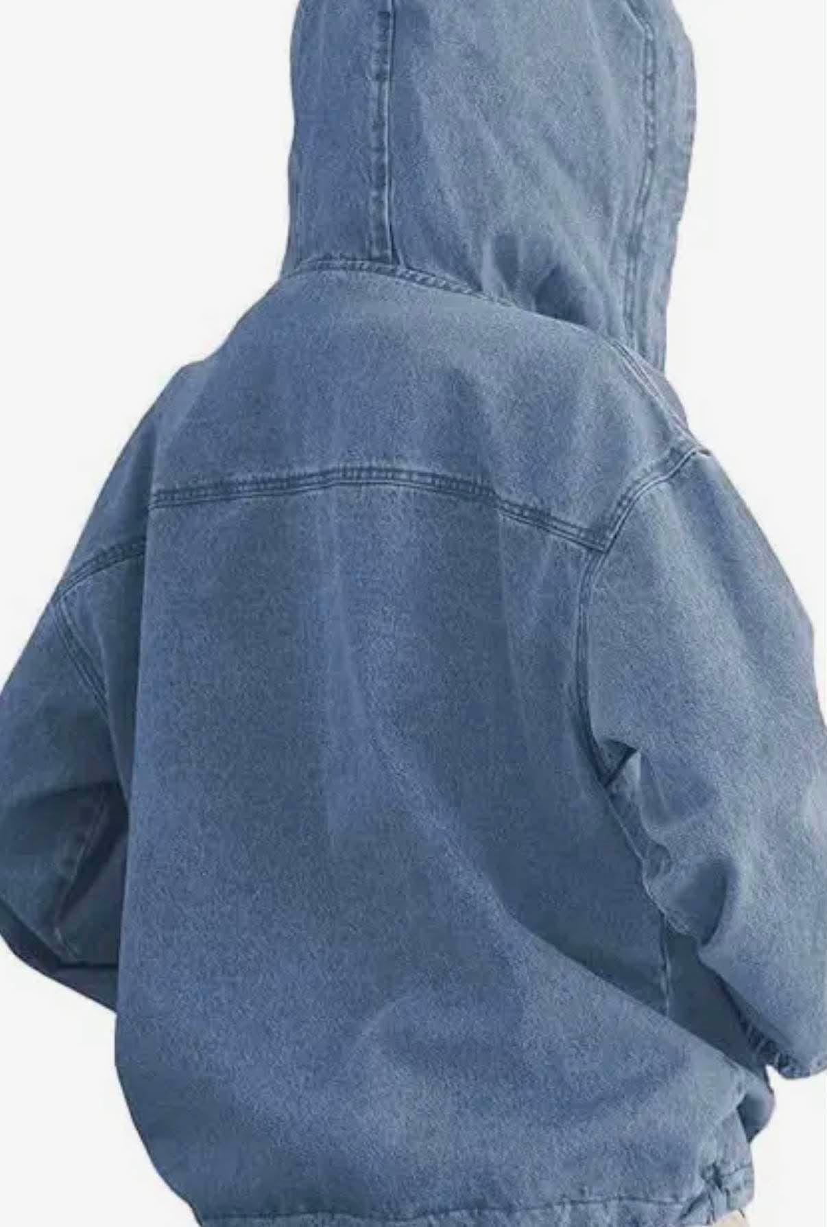The Denim Pullover Hoodie