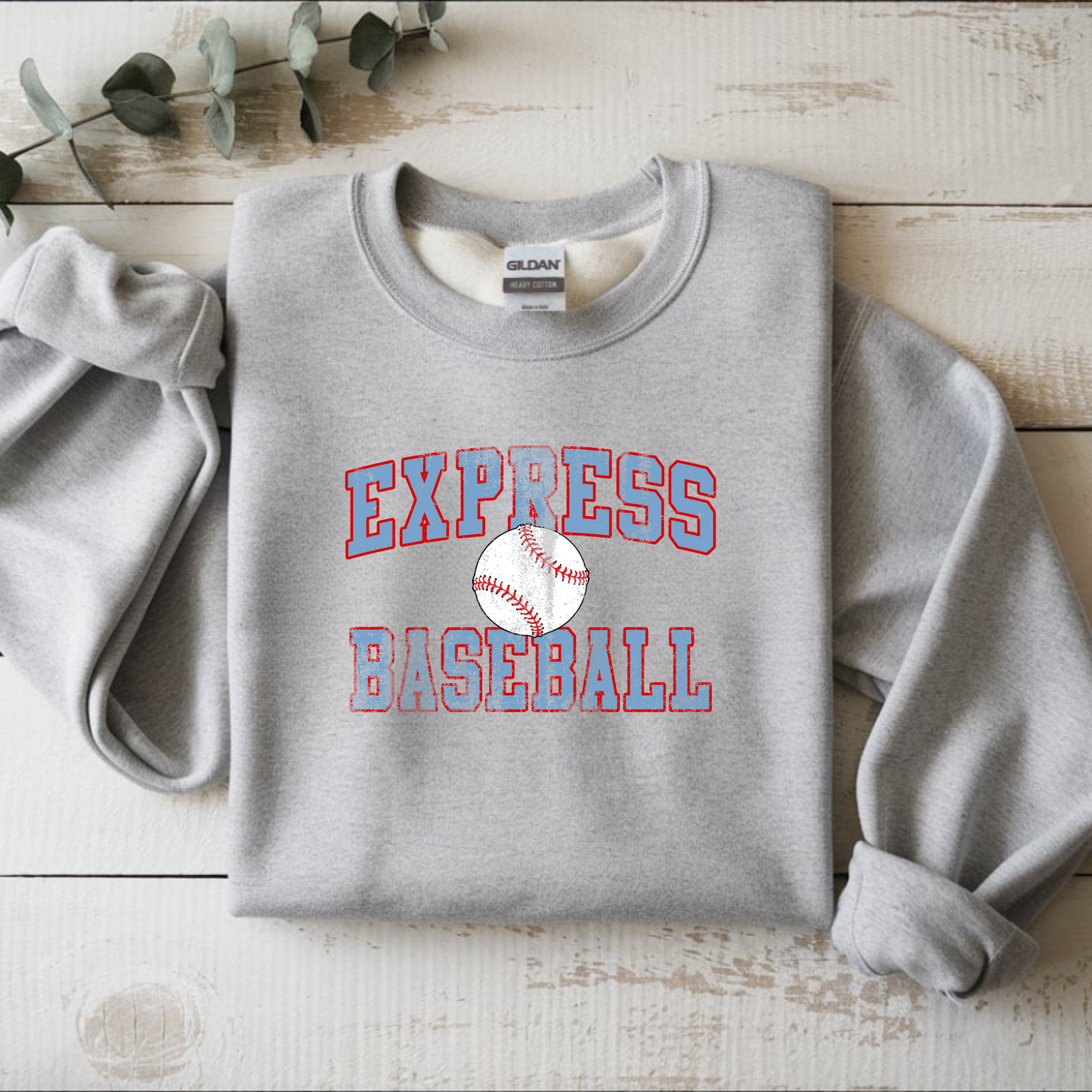 Express Baseball Vintage Graphic Tee