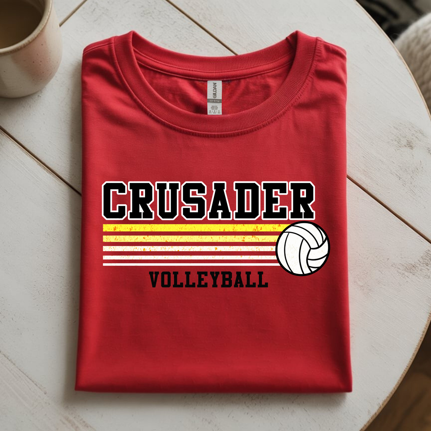 Retro Rally Crusader Volleyball