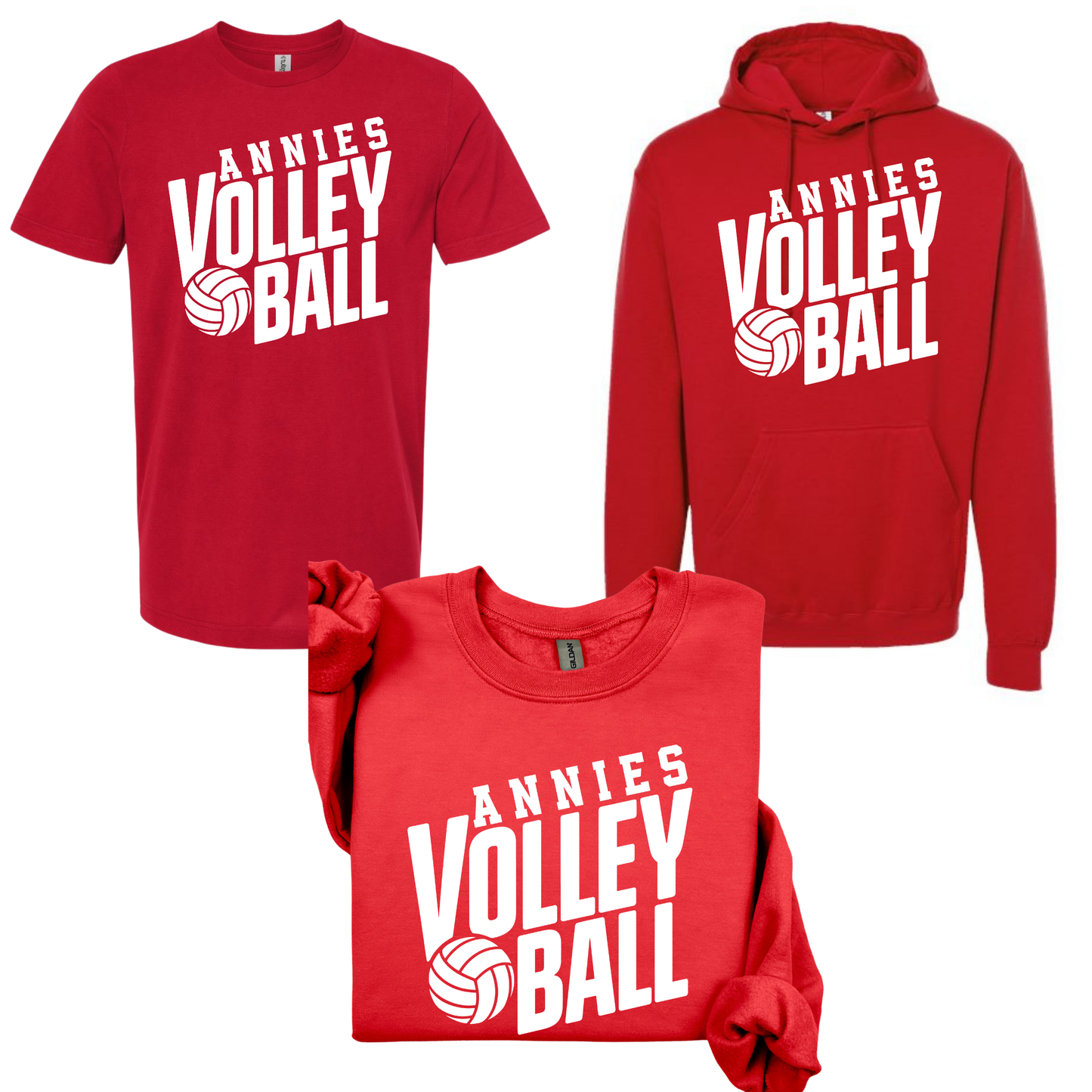Annies Volleyball: Stacked Big & Bold