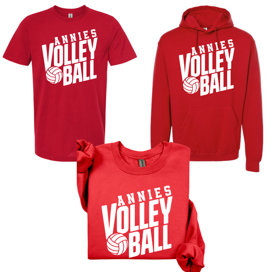 Annies Volleyball: Stacked Big & Bold