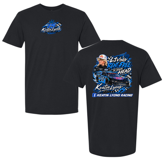 Run Free | Keatin Lyons Racing #15 Tee