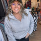 Quarter Zip Kangaroo Sweatshirt