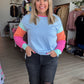 Color Block Patchwork Long Sleeve