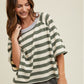 Boxy Stripe Casual Top