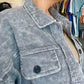 Grey Distressed Corduroy Shacked