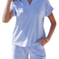 Sky Blue Striped Lounge Set