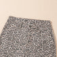 Wild Side Leopard Wide Leg Jeans