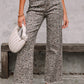 Wild Side Leopard Wide Leg Jeans