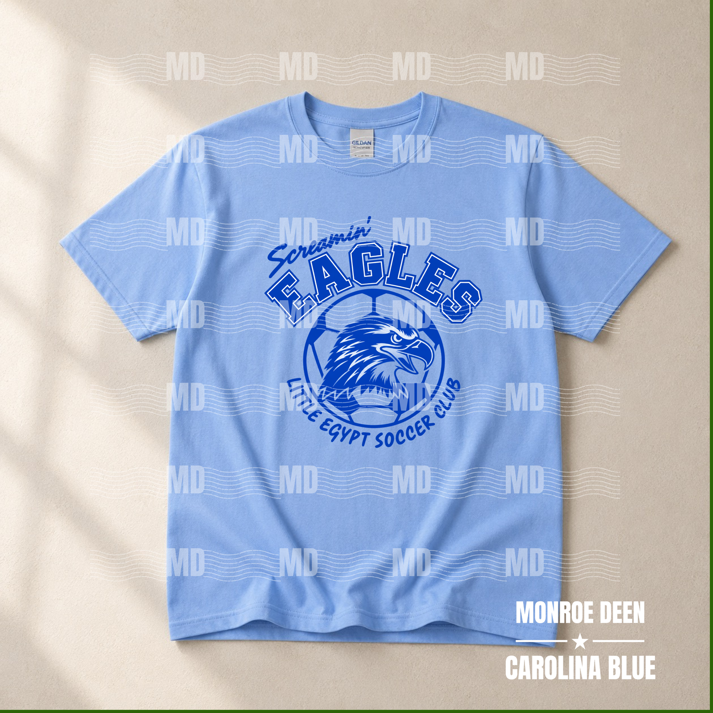 Screamin’ Eagles Collegiate Soccer Tee